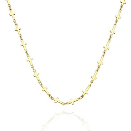 Fashion Cross Choker Necklace