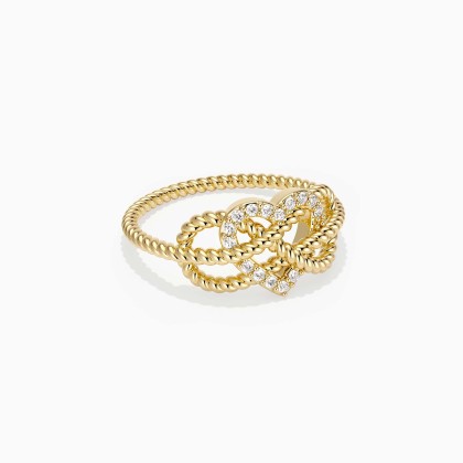 Heart Knot Ring
