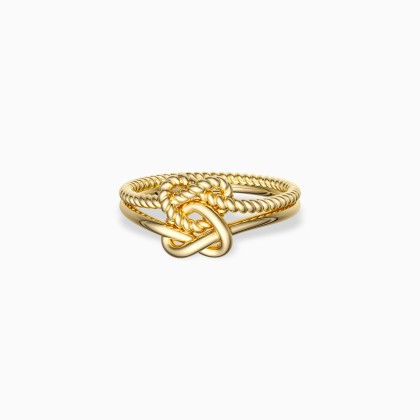 Double Knotted Ring