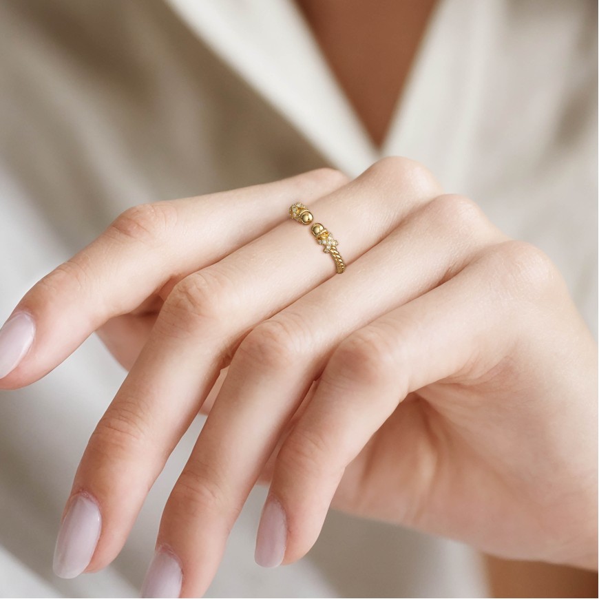Cord Open Ring