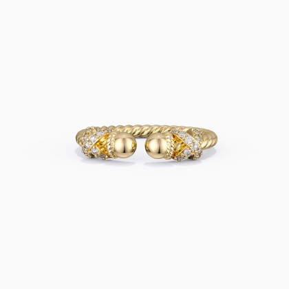 Cord Open Ring