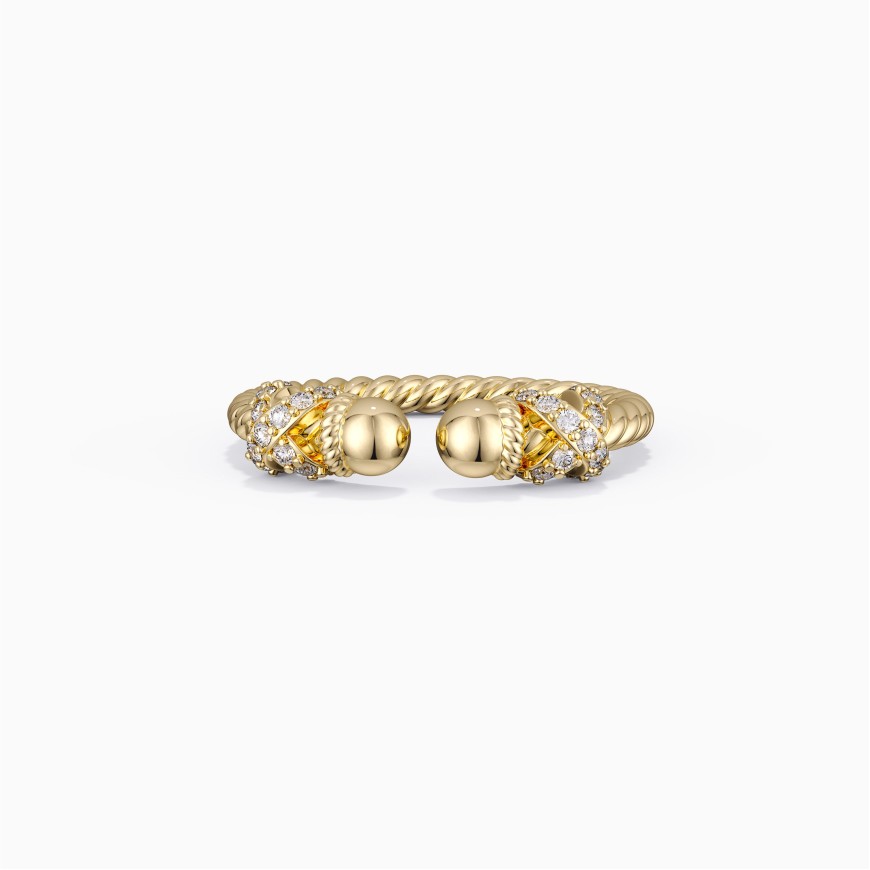 Cord Open Ring