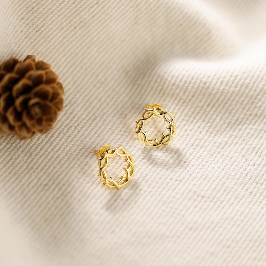 Crown of Thorns Earrings