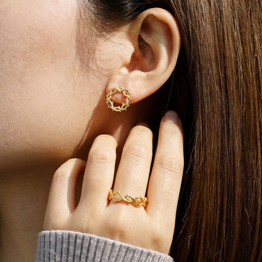 Crown of Thorns Earrings