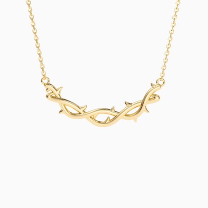 Crown of Thorns Chain Necklace