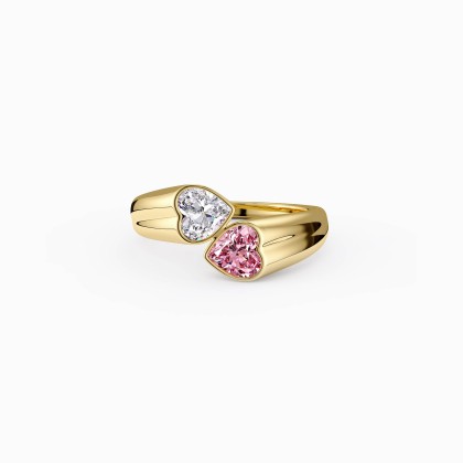 'Hearts As One' Toi Et Moi Promise Ring