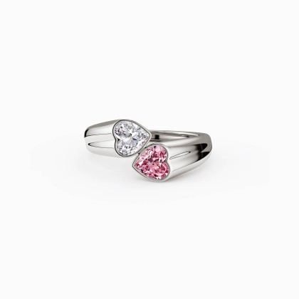 'Hearts As One' Toi Et Moi Promise Ring