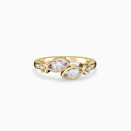 'Together in Faith' Jesus Fish Toi Et Moi Promise Ring