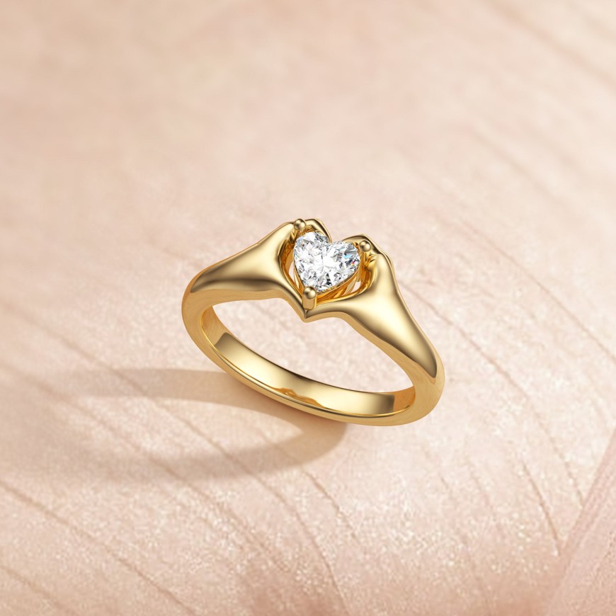 Embrace of Affection Love Statement Ring