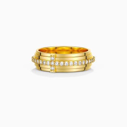 Staircase Cross Ring