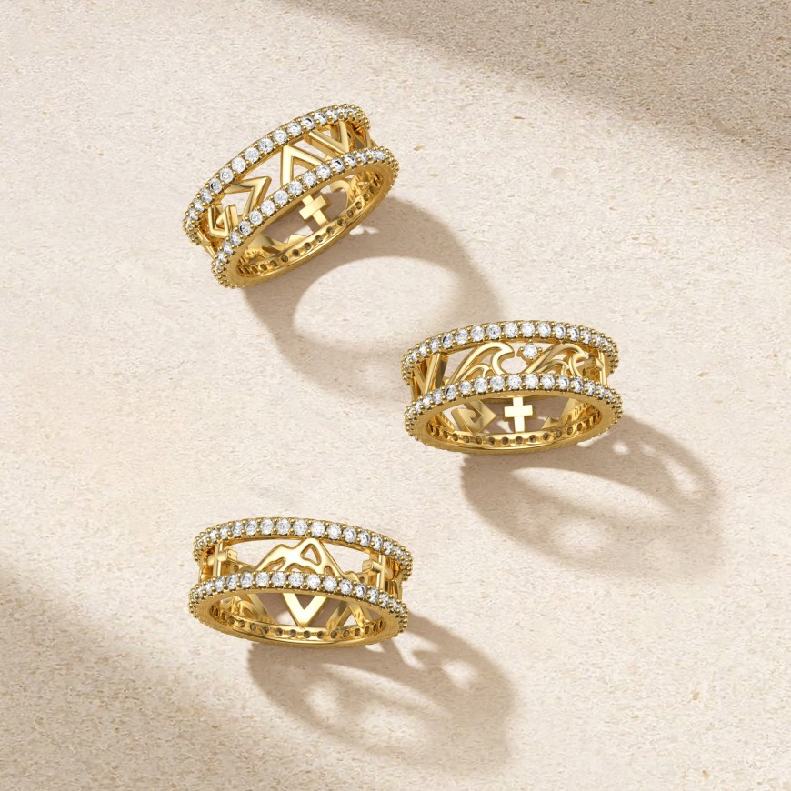 Bible Acronym God Is Greater Than Highs And Lows Statement Ring