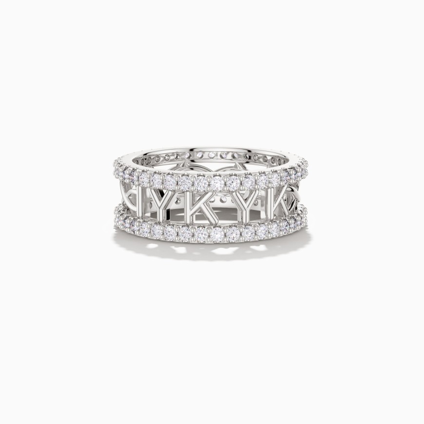 Bible Acronym IYKYK Crown Of Thorns Statement Ring