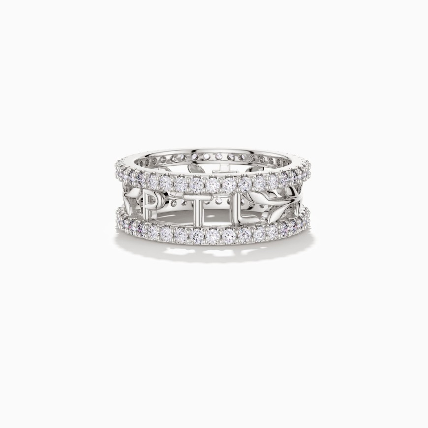 Bible Acronym PTL Olive Branch Cross Statement Ring
