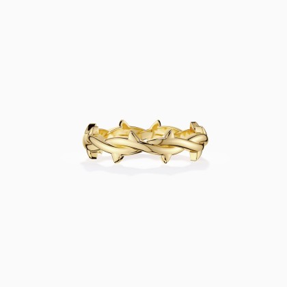 Sterling Silver Crown of Thorns Ring