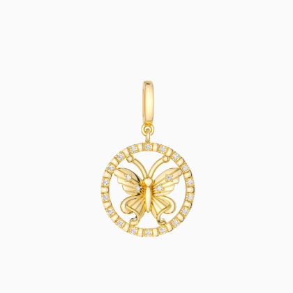 Butterfly Charm Pendant