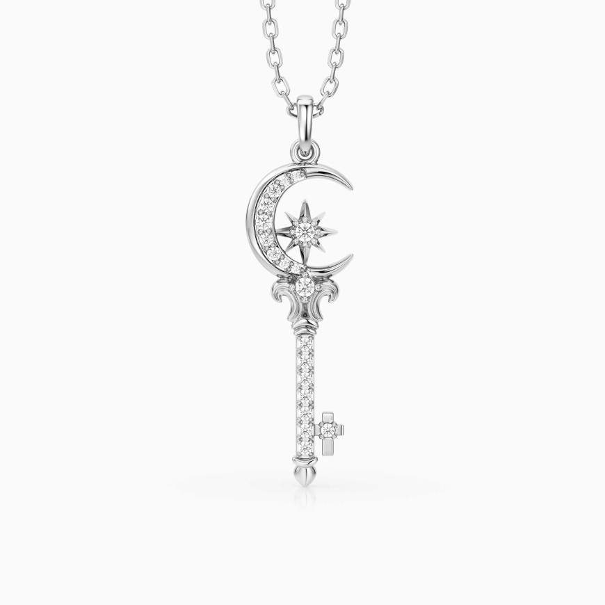 Manifestation Key to Wisdom Necklace