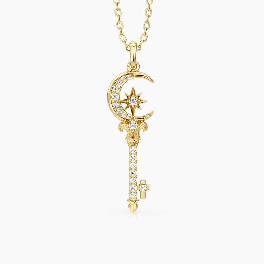 Manifestation Key to Wisdom Necklace