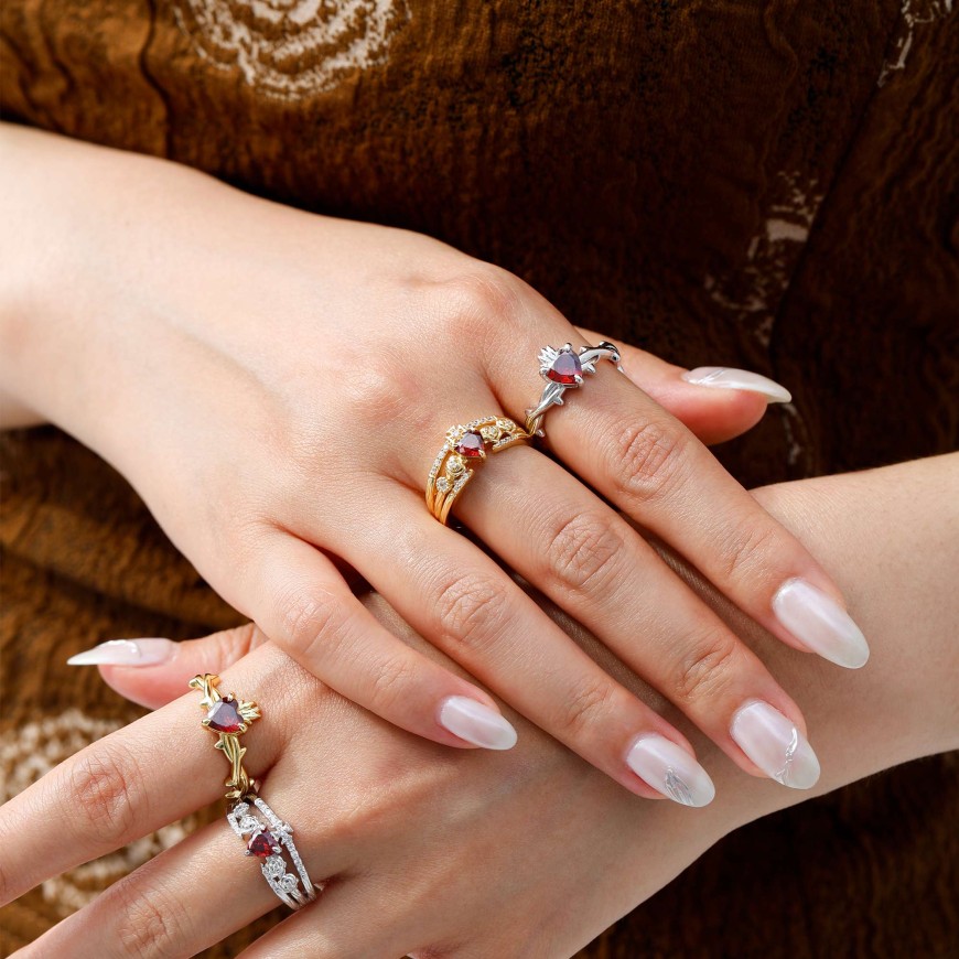 Sacred Heart Bloom Ring